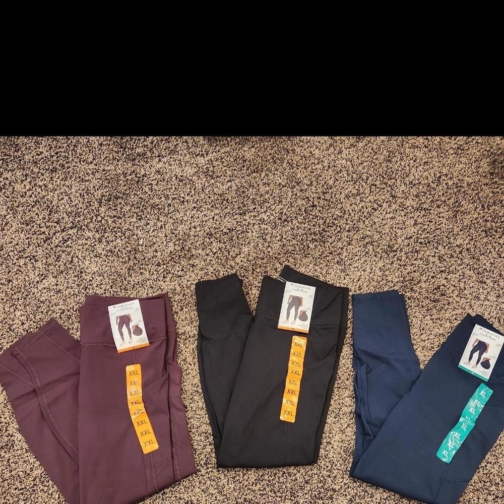 Fabletics clothing bundle leggings lot of 3 NWT